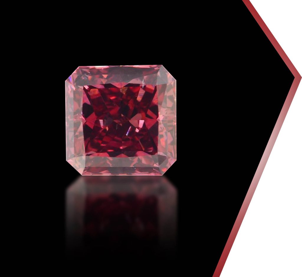 colored diamonds - Red Diamond